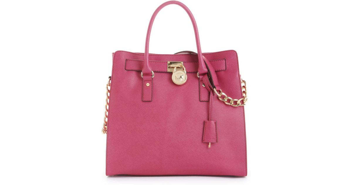 michael kors shopper pink