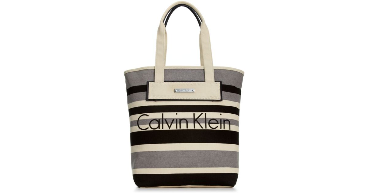 calvin klein canvas bag