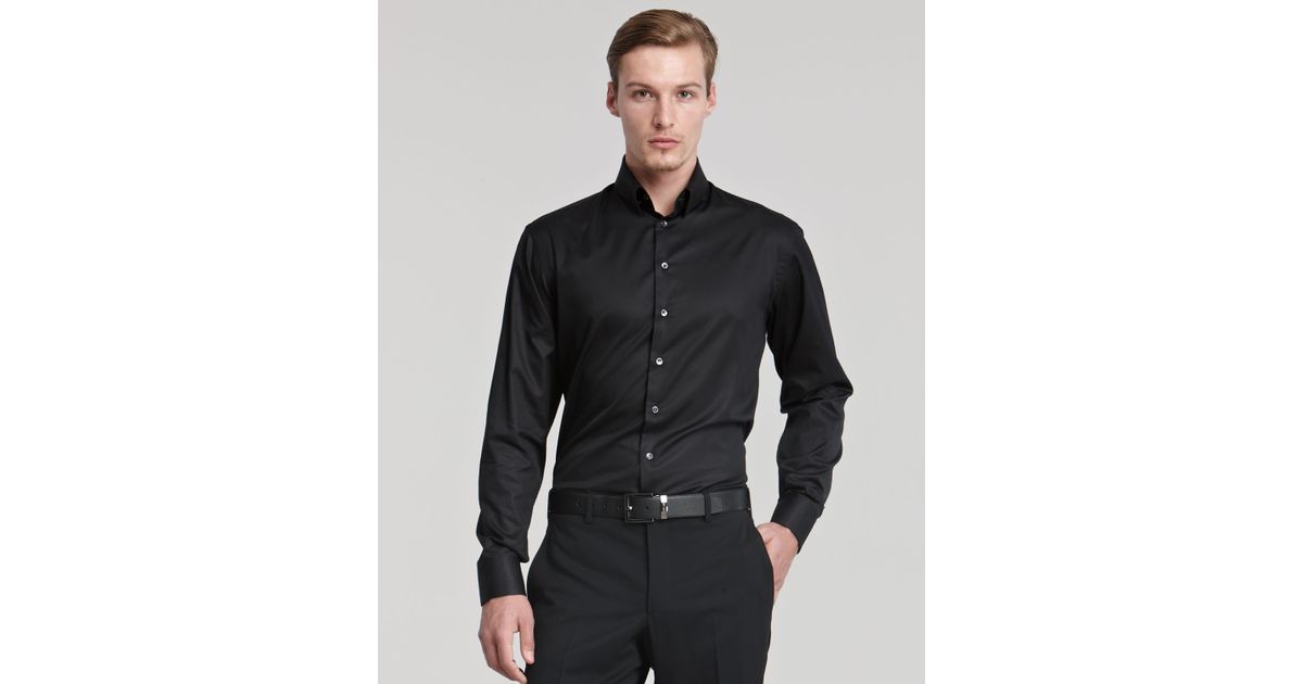 giorgio armani formal shirts