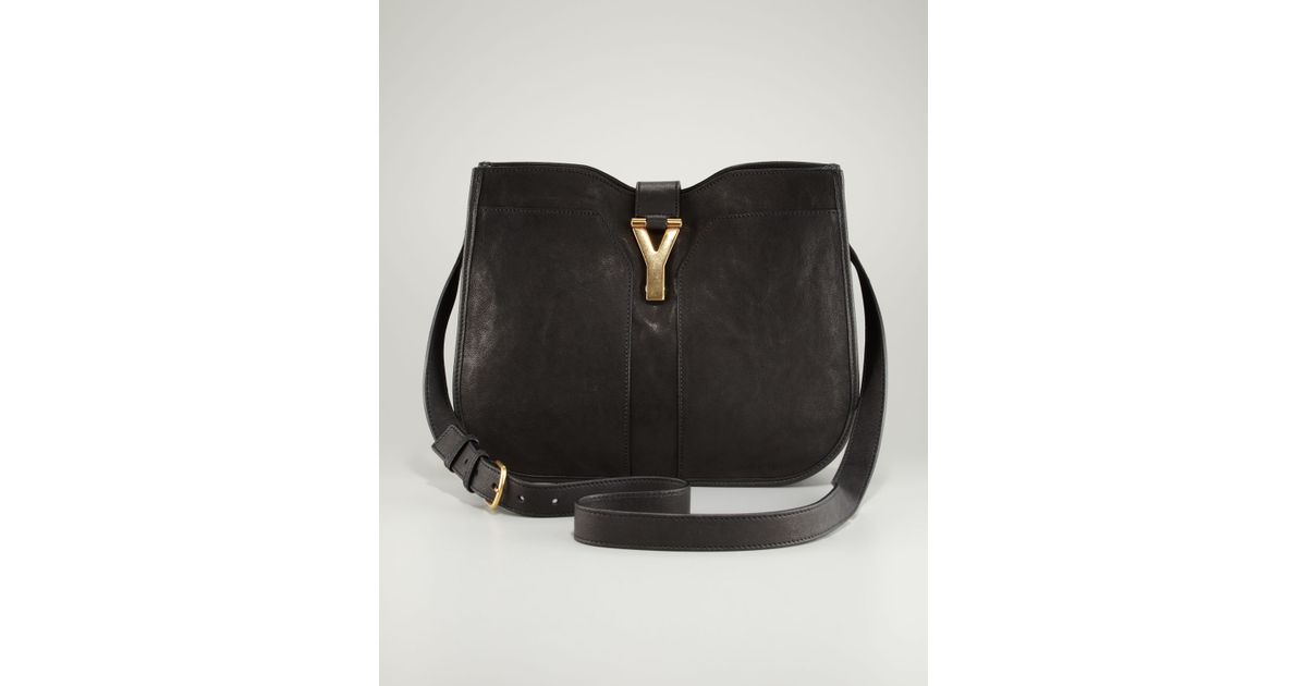ysl cabas bag sale - Saint laurent Chyc Shoulder Bag Medium in Black (nero) | Lyst