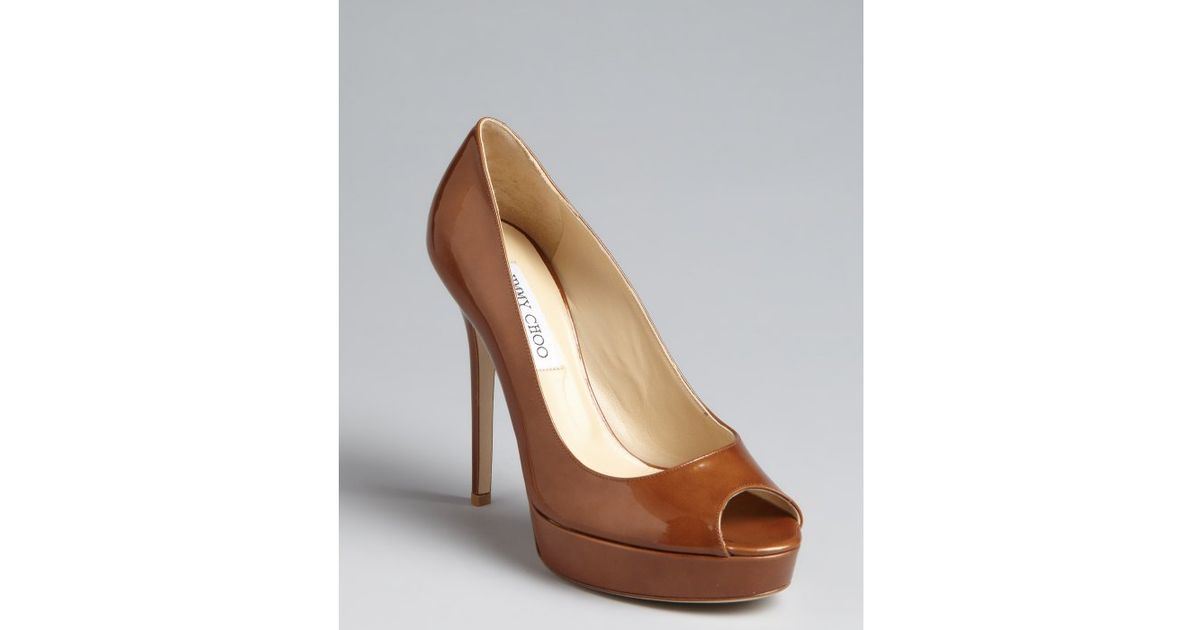 jimmy choo tan heels