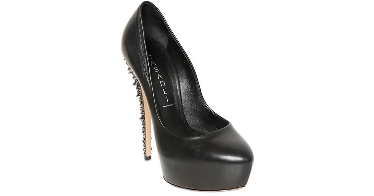 calfskin pumps