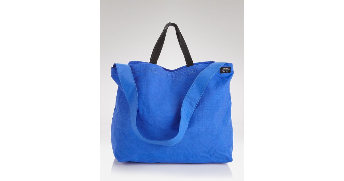 Lyst Jack Spade Packable Tote Bag In Blue For Men