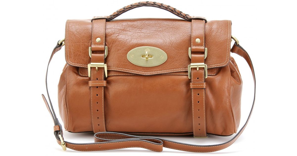 Lyst Mulberry Alexa Bag In Brown