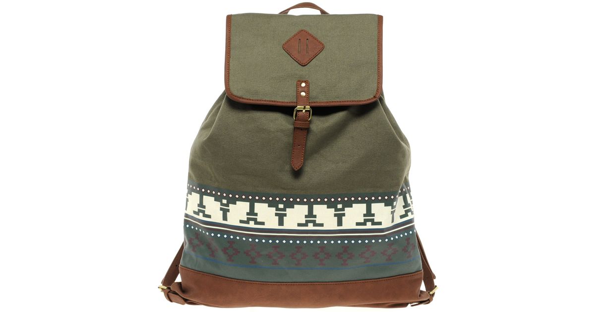 Lyst River Island Aztek Backpack in Natural for Men