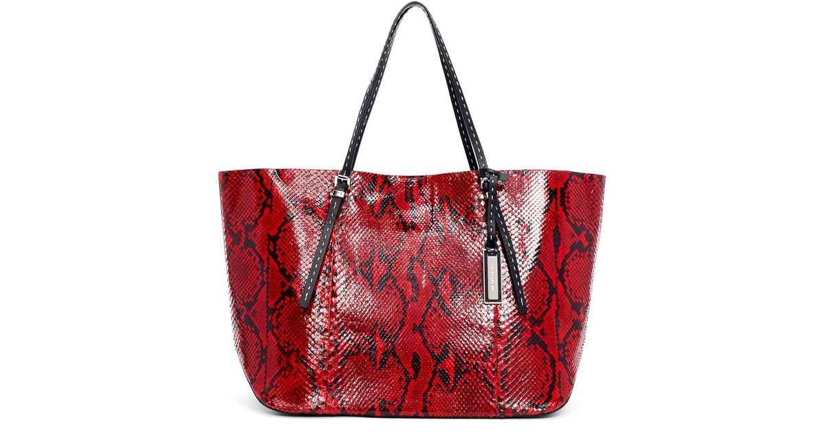 michael kors python tote