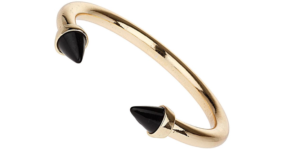 Lyst Top Arrow Cuff Bracelet In Metallic