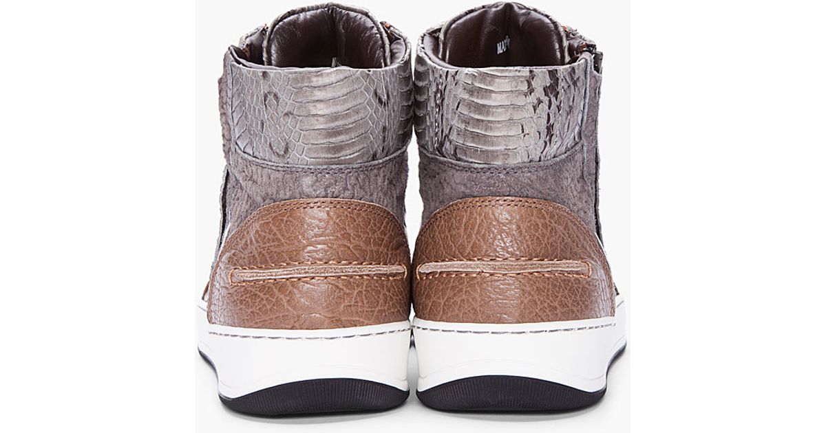 snakeskin tennis shoes