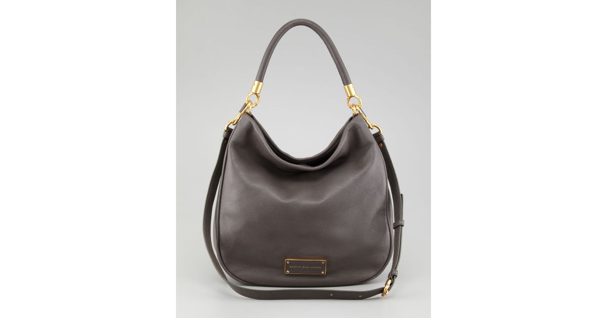 Lyst - Marc By Marc Jacobs Too Hot To Handle Hobo Bag Faded Aluminum in