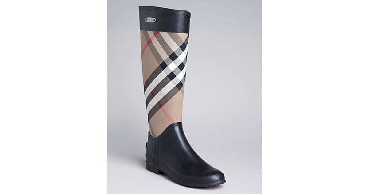 clemence rain boot burberry