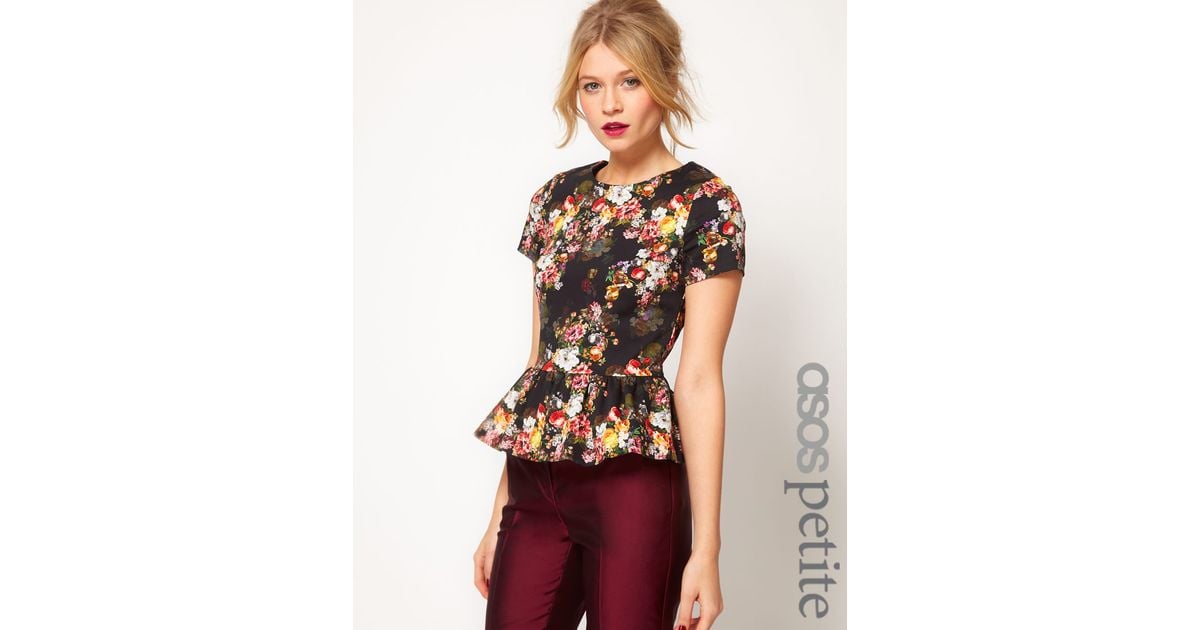 asos peplum top