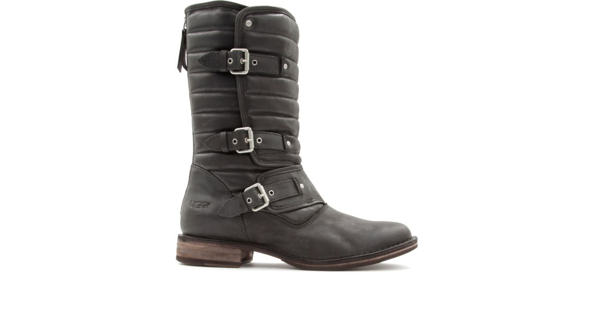 ugg tatum leather biker boots ugg tatum leather biker boots