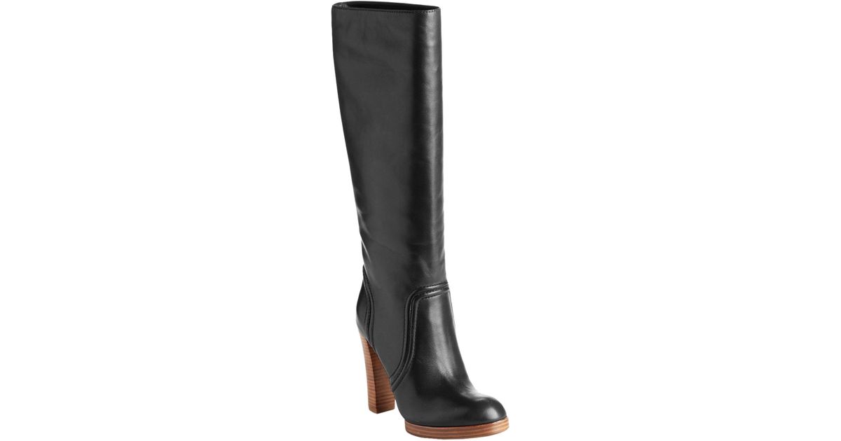 Kors by michael kors Aila Leather Boots in Black | Lyst