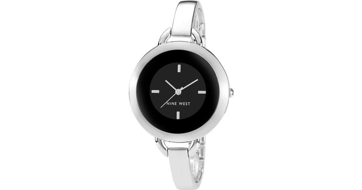 nine west bangle watch