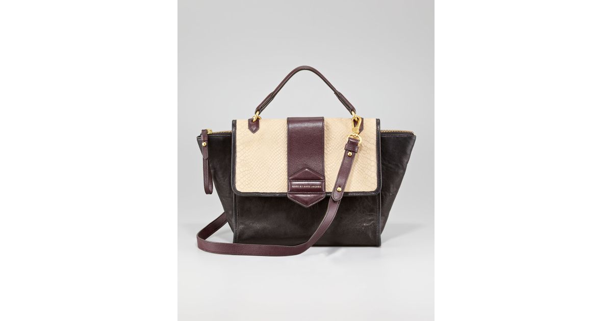 marc jacobs colorblock shoulder bag