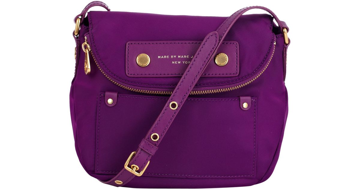 Lyst - Marc By Marc Jacobs Purple Classic Q Natasha Crossbody Bag in Purple