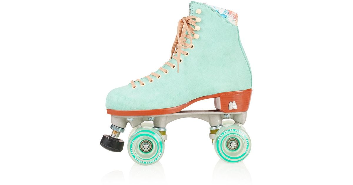 Roller Skate Sneakers >> Lyst - TOPSHOP Roller Skates in Green Roller Skate Sneakers >> Lyst - TOPSHOP Roller Skates in Green