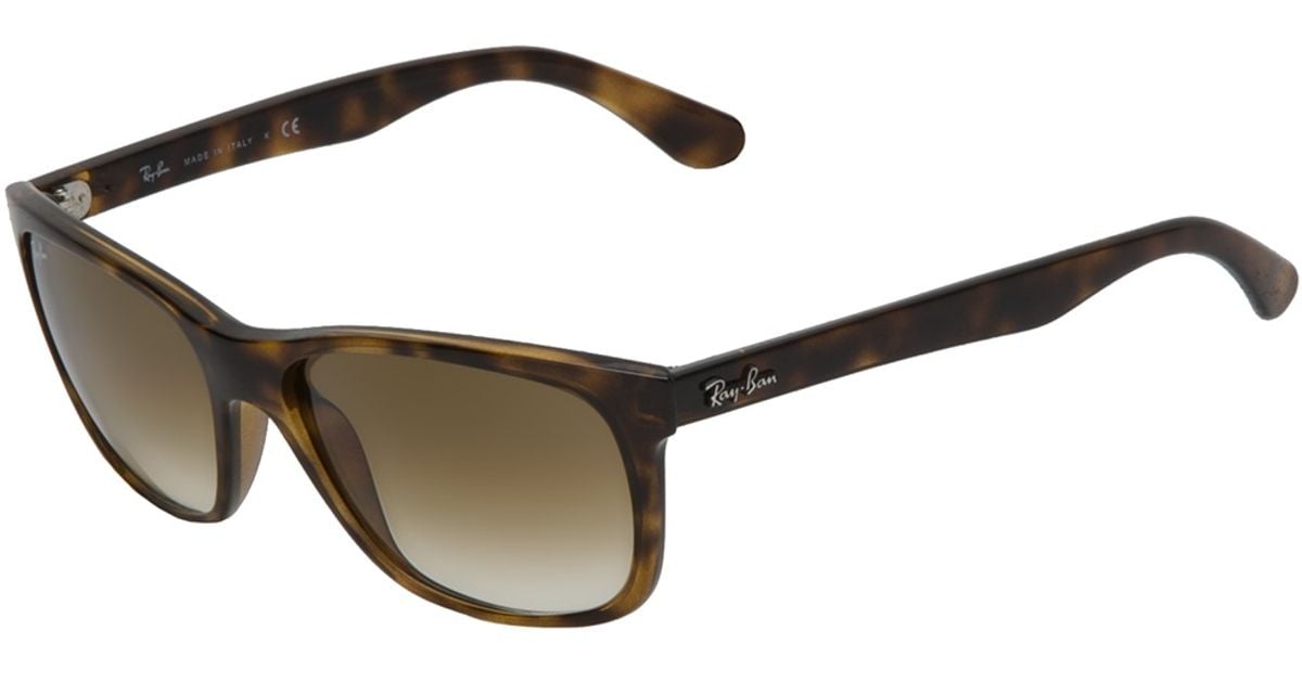 Ray Ban Tortoise Shell Sunglasses In Brown For Men Lyst