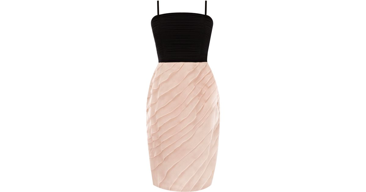 blissy bandeau shift dress