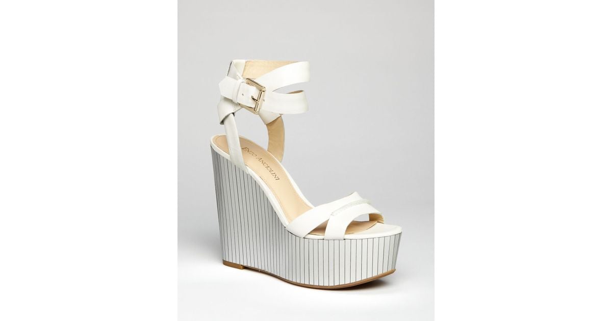 enzo angiolini shalyn wedge sandals