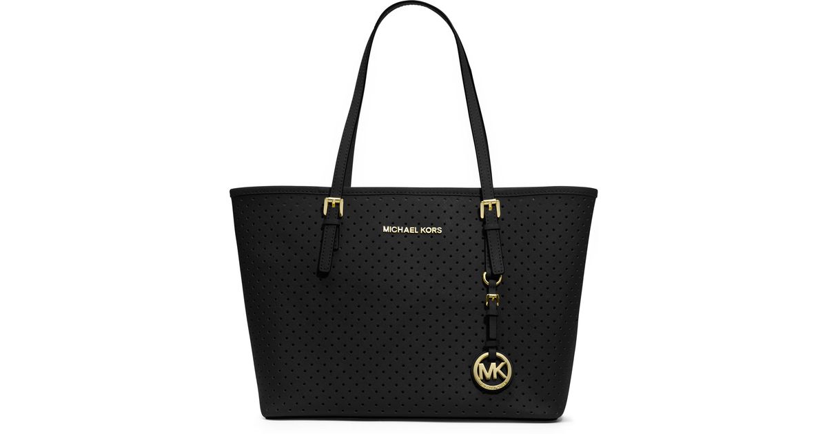 michael kors perforated tote