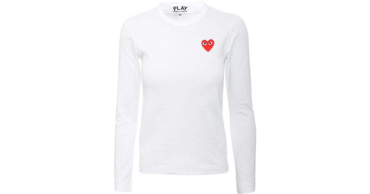 womens red heart shirt