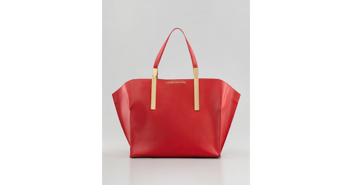 Z Spoke By Zac Posen Red Danes Small Per Bag Poppy Lyst