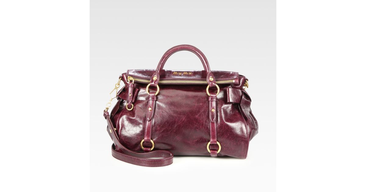Miu Miu Vitello Lux Bow Bag Miu Miu Vitello Lux Bow Bag