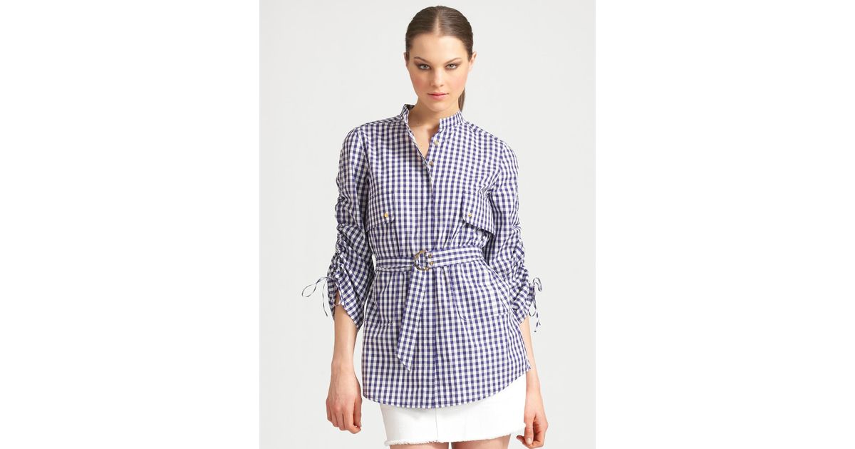 tory burch gingham crossbody