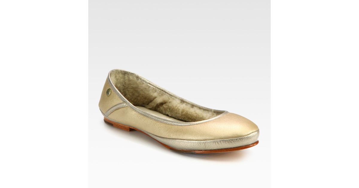 ugg Flats Metallic ugg Flats Metallic