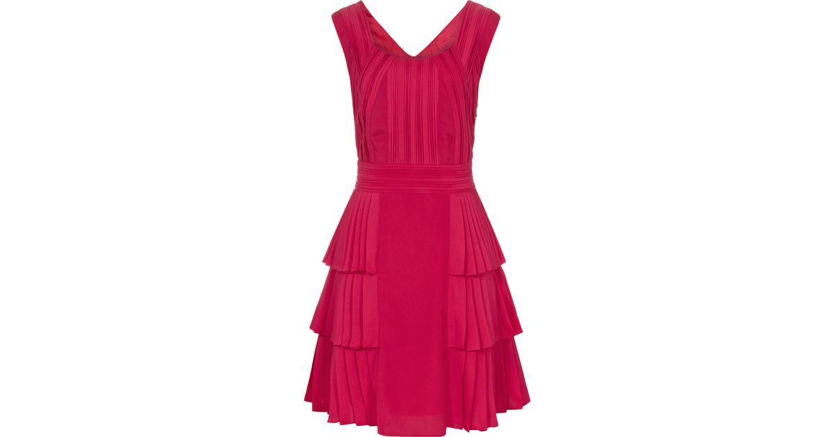 reiss pink dress