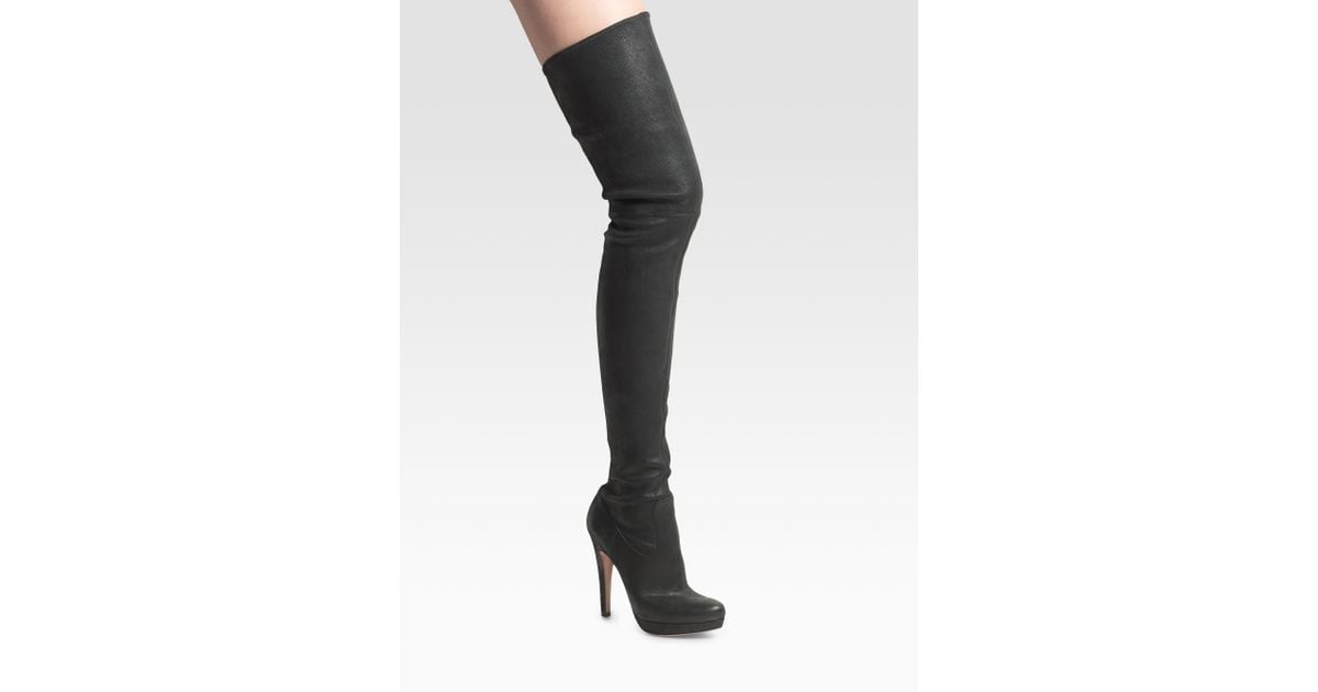 prada thigh boots
