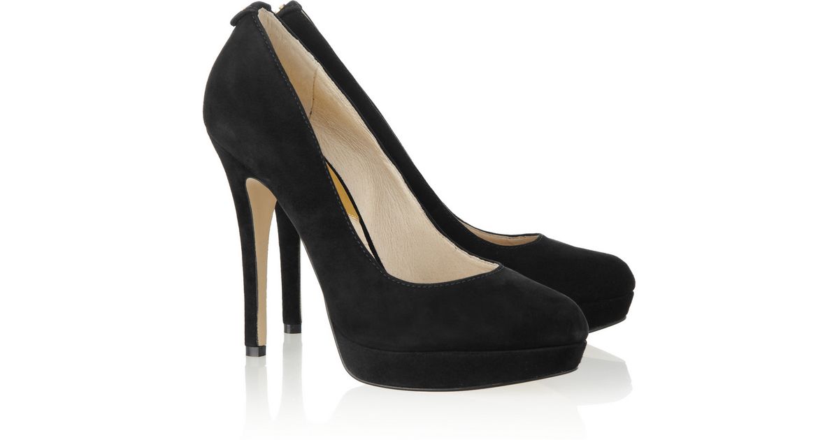 michael kors black pumps sale
