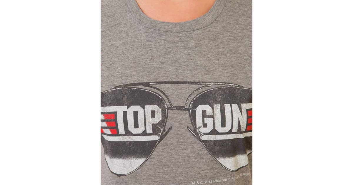 Lyst Forever 21 Top Gun Tank in Gray