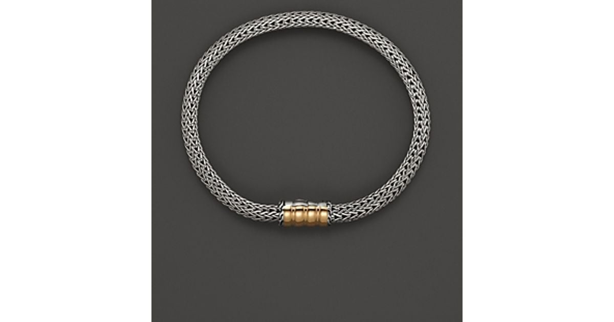 Lyst John Hardy Bedeg 18k Gold And Silver Extra Small Station Lyst John Hardy Bedeg 18k Gold And Silver Extra Small Station Bracelet In Metallic