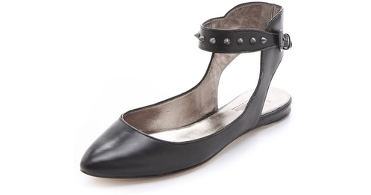 black wrap flats