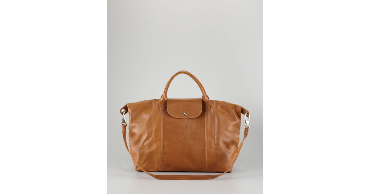 longchamp camel bag