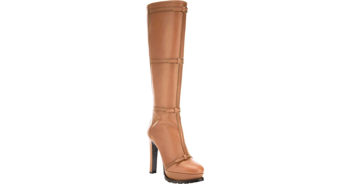 moschino over knee boots