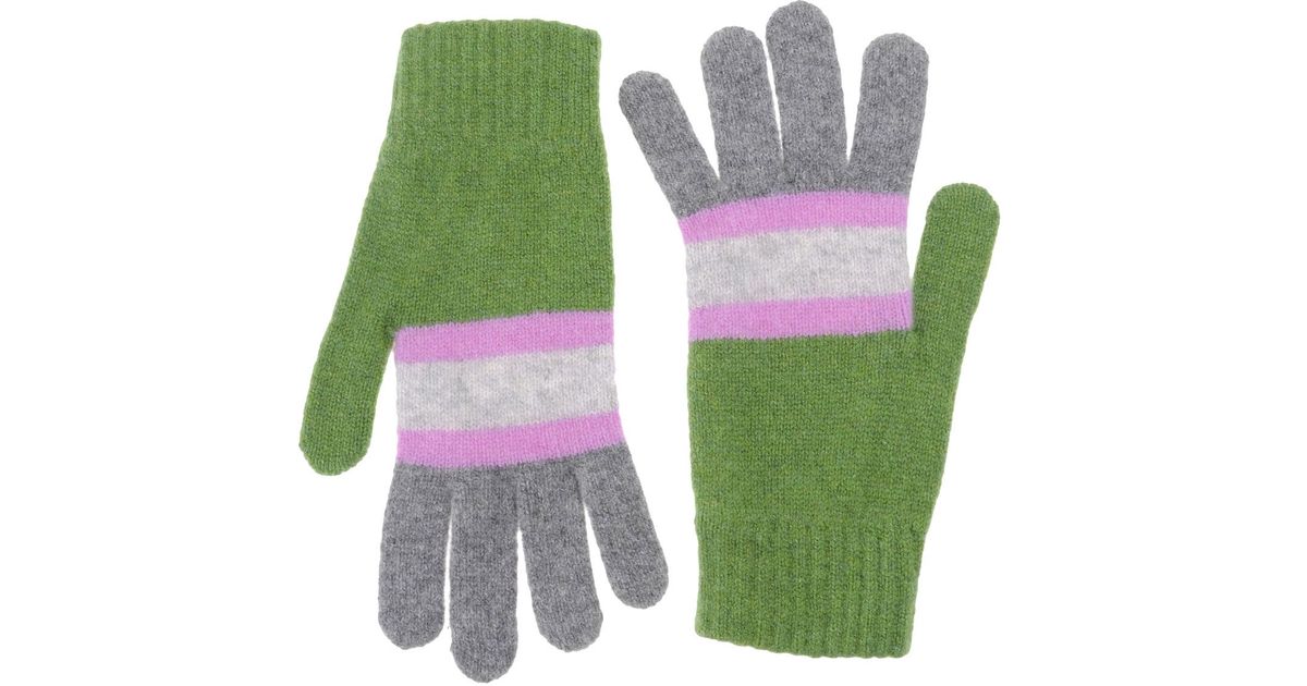 Lyst QuintonChadwick Gloves in Green