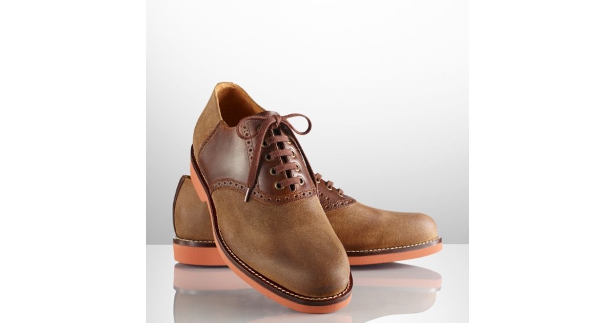suede ralph lauren shoes