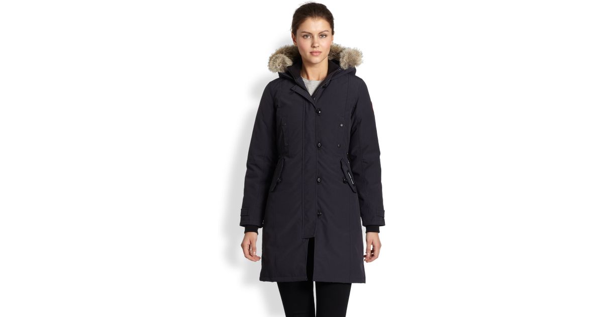 cheap canada goose women's kensington parka blue
