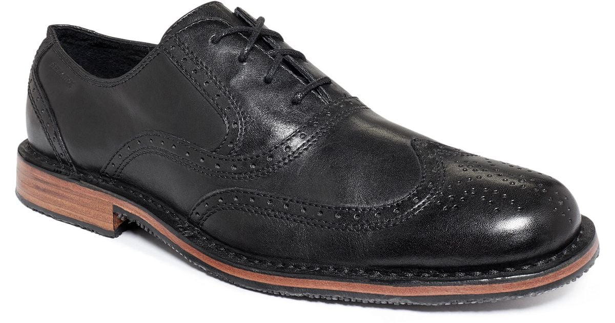 Lyst - Sebago Brattle Ii Wingtip Shoes in Black for Men