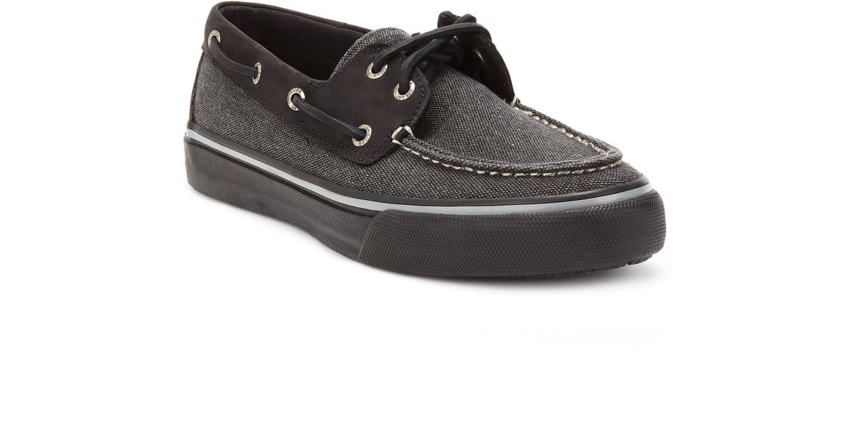 sperry topsiders men's canvas boat shoes