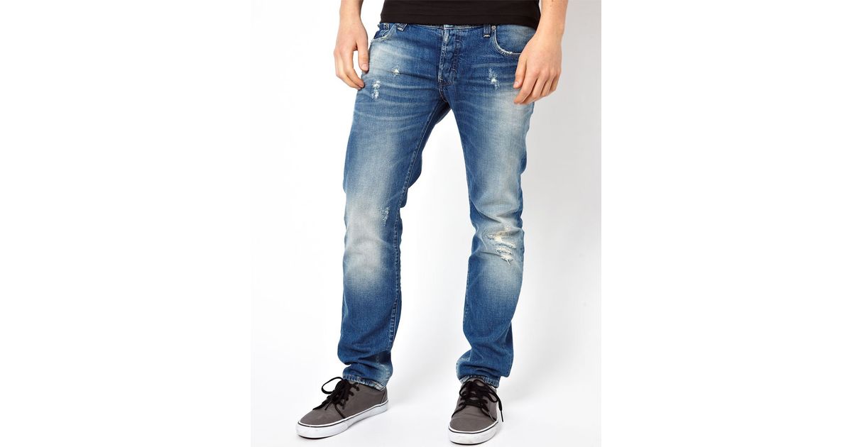 Gstar raw 3301 Loose Jeans Medium Aged in Blue for Men (Mediumaged) Lyst
