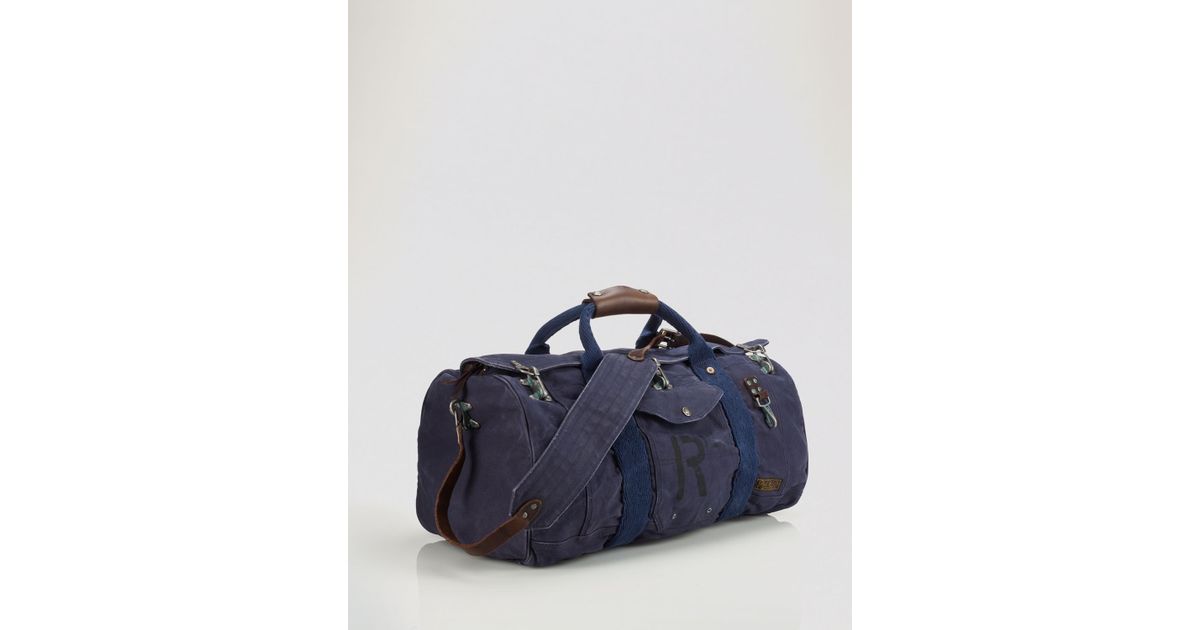 polo canvas duffle bag