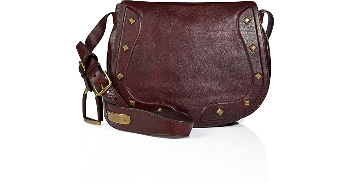 Lyst Ralph Lauren Collection Vintage Leather Saddle Bag In Antique Lyst Ralph Lauren Collection Vintage Leather Saddle Bag In Antique Brown