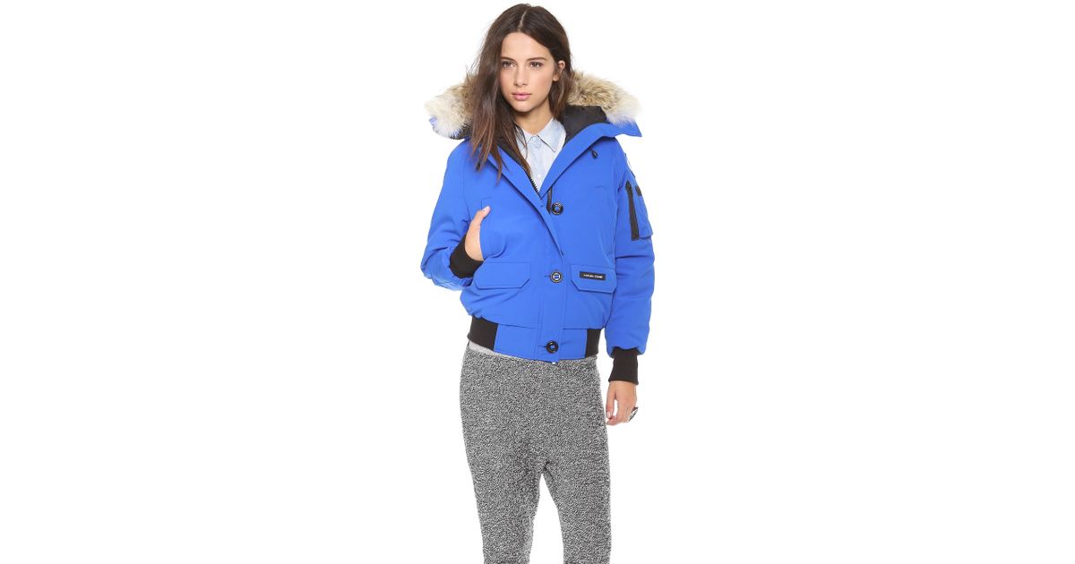 canada goose Bombers PBI Blue canada goose Bombers PBI Blue