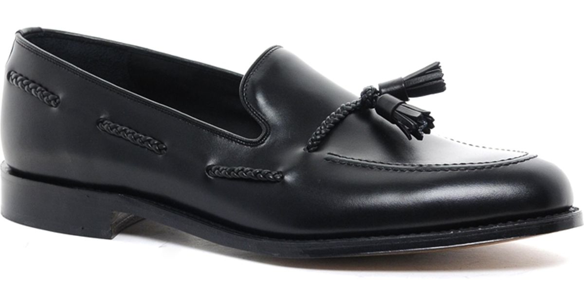 Lyst - Loake Tassel Loafers in Black for Men