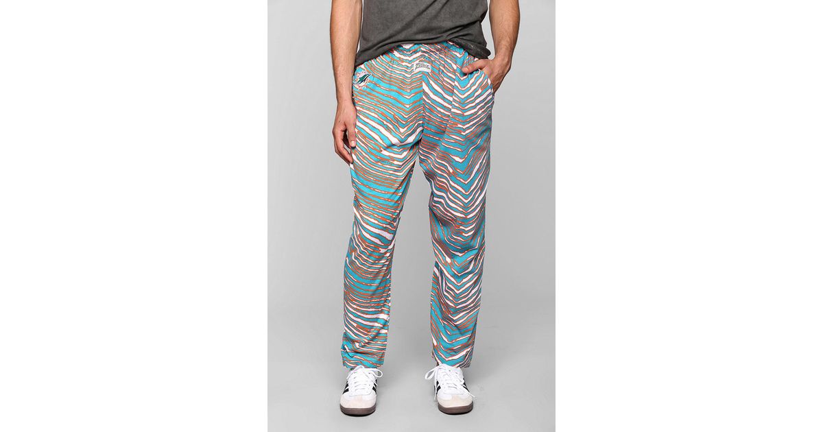 Lyst Urban outfitters Zubaz Miami Dolphins Pant in Green for Men