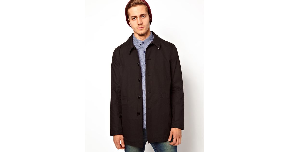 black trench coat asos